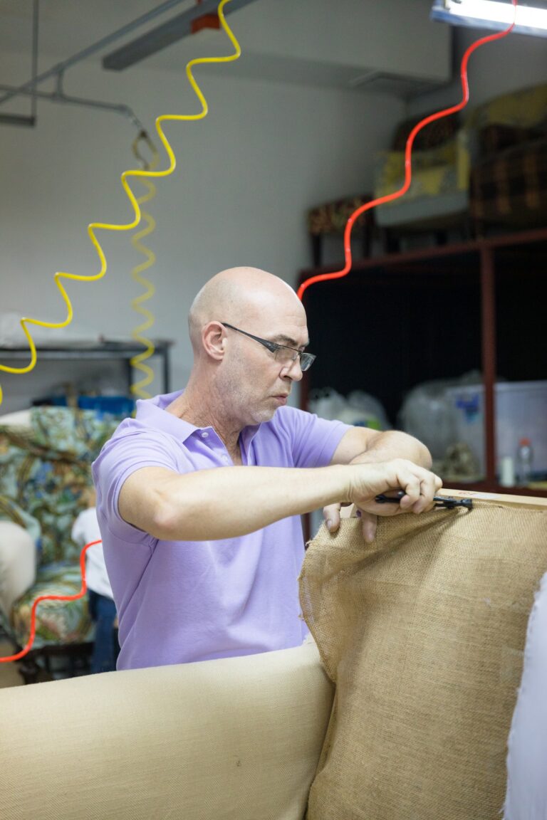 Green Design Show ’24 See Master Upholsterer John Halpin in Action
